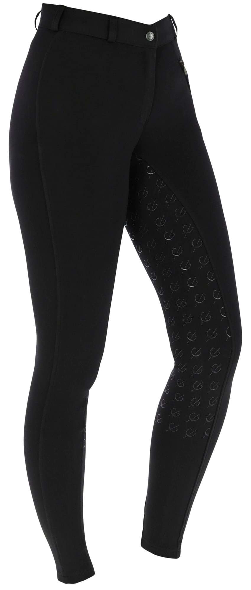 Bryczesy Organomic, damskie, czarny, roz. 42, Covalliero - Cavalo